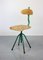 Vintage Industrial Mint Green Swivel Chairs, 1960s, Set of 2 4