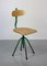 Vintage Industrial Mint Green Swivel Chairs, 1960s, Set of 2, Image 17