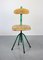 Vintage Industrial Mint Green Swivel Chairs, 1960s, Set of 2, Image 5