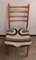 Vintage Beech and Beige Wool Dining Chairs, 1970s, Set of 2 2