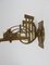 Art Nouveau Brass Piano Candleholders, Set of 2, Image 10