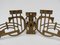 Art Nouveau Brass Piano Candleholders, Set of 2 9