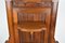 Antique Art Nouveau Carved Walnut Nightstand with Marble Top, 1900s, Image 6