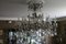 19th Century Italian Neoclassical Giltwood and Crystal Chandelier, Image 27