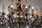 19th Century Italian Neoclassical Giltwood and Crystal Chandelier 2