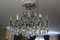 19th Century Italian Neoclassical Giltwood and Crystal Chandelier, Image 16