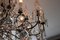 19th Century Italian Neoclassical Giltwood and Crystal Chandelier 22