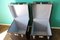 Black Leather Steamer Trunks, 1980s, Set of 2, Image 10