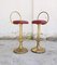 Italienische Mid-Century Barhocker, 1960er, 2er Set 6