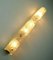 Vintage Ice Glass and Brass Sconce from Hillebrand Lighting, Immagine 10