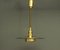 Vintage Gold Pendant Lamp from GKS Leuchten, 1960s, Immagine 1