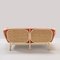 Bôa Rattan Sofa with Gabriel Fabrics Capture 4802 Cushion by At-Once for Orchid Edition 4