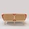 Bôa Rattan Sofa with Gabriel Fabrics Capture 4802 Cushion by At-Once for Orchid Edition, Image 4