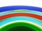 Multicolored Murano Glass Plate by Berit Johansson for Salviati, 1991 7