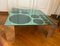 Vintage Glass Coffee Table, 1970s 9