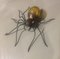 Italienische Spider Wandlampe, 1940er 2