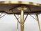 Round Brass and Mosaic Coffee Table by Berthold Müller, Germany, 1950s, Image 9