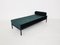 Mid-Century Velvet and Metal Daybed, the Netherlands, 1960s 2