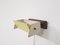 Yellow Metal and Wood Wall Light from Cosack, 1960s 4