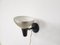 Silver and Black Wall Light from Hala Zeist, 1950s, Image 2