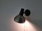 Lámpara de pared en negro y plateado de Hala Zeist, años 50, Imagen 5