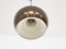 Brown Acrylic Glass Globe Pendant Lamp, 1950s, Image 3