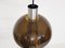 Brown Acrylic Glass Globe Pendant Lamp, 1950s 8