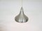 Metal Ceiling Lamp in the Style of Fog & Morup, 1960s 4