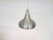 Metall Deckenlampe im Stil von Fog & Morup, 1960er 4