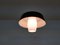 Mid-Century Glass and Metal Pendant Lamp, 1960s, Image 4