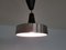 Small Dutch Silver and Black Pendant Lamp, 1950s, Image 4
