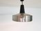 Small Dutch Silver and Black Pendant Lamp, 1950s, Image 2