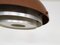 Mid-Century Space Age Brown Pendant Lamp, 1950s, Image 3