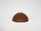 Mid-Century Space Age Brown Pendant Lamp, 1950s, Image 5