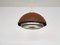 Mid-Century Space Age Brown Pendant Lamp, 1950s, Image 7