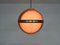 Dutch Brown Acrylic Glass Globe Pendant Light by Dijkstra, 1960s, Image 2