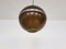 Dutch Brown Acrylic Glass Globe Pendant Light by Dijkstra, 1960s 4