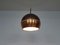 Mid-Century Copper Globe Pendant Lamp, 1950s 2