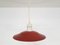 Vintage Red and Yellow Ceiling Lamp, 1960s 6