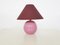 Purple and Pink Glass Table Lamp in the Style of Murano, 1960s 2