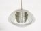 Vintage Glass and Metal Pendant Lamp, Image 5