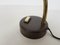 Brown Brass Neck Table Lamp 8