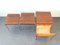 Mid-Century Rosewood Mimi Nesting Tables with Magazine Holder from Brabantia, Set of 3 3