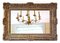 Antique 19th Century Gilt Overmantle Wall Mirror 1