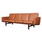 Vintage 4-Sitzer Sofa von Hans J. Wegner für Getama 1