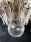 Vintage Italian Palmette Glass Chandelier, 1978 11