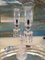 Vintage French Crystal Glass 2-Arm Candleholder in the Style of Baccarat, Image 4