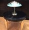 Art Deco Soft Green Brass Table Lamp, Image 13