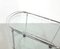 Mid-Century Chrome and Glass Serving Trolley 8