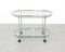 Mid-Century Chrome and Glass Serving Trolley 4